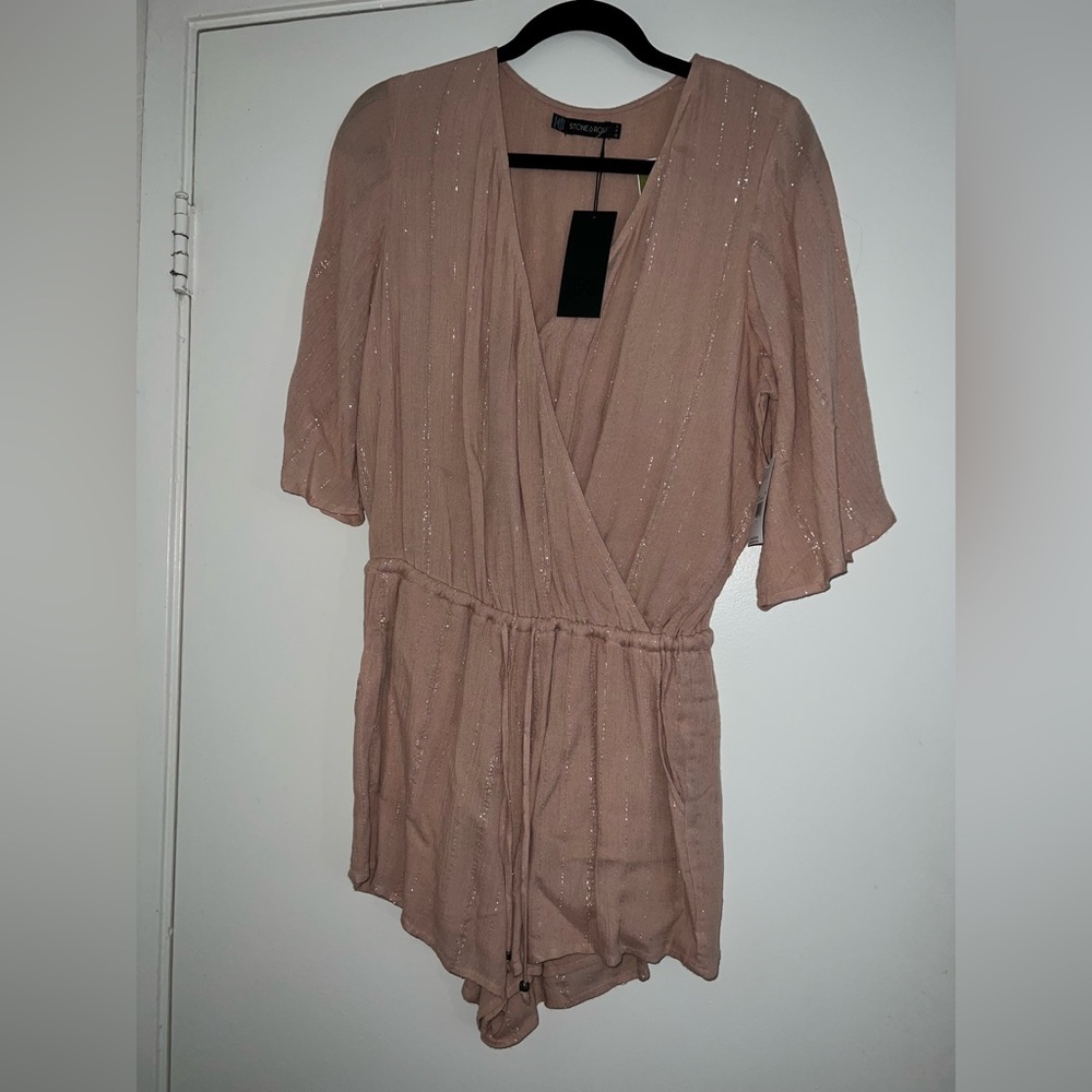 NWT blush romper